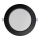 LED įleidžiamas lubinis šviestuvas CIRCLE LED/12W/230V 4000K diametras 17 cm juoda