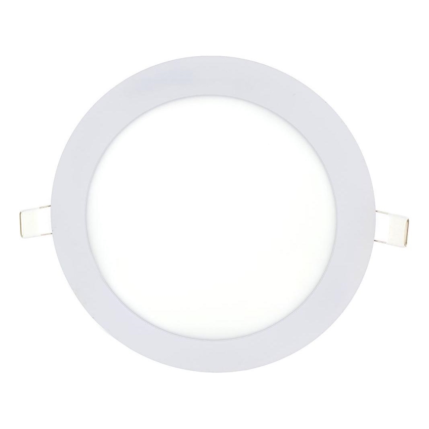 LED įleidžiamas lubinis šviestuvas CIRCLE LED/15W/230V 6500K diametras 18,8 cm balta