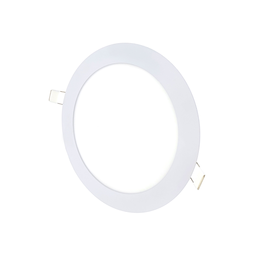 LED įleidžiamas lubinis šviestuvas CIRCLE LED/15W/230V 6500K diametras 18,8 cm balta