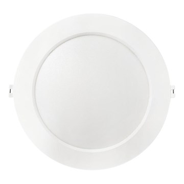 LED įleidžiamas lubinis šviestuvas CIRCLE LED/18W/230V 4000K diametras 22 cm balta