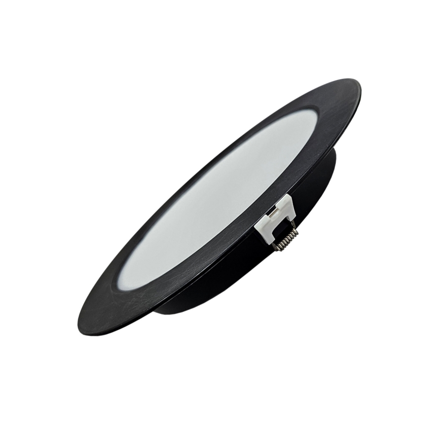 LED įleidžiamas lubinis šviestuvas CIRCLE LED/18W/230V 4000K diametras 22 cm juoda