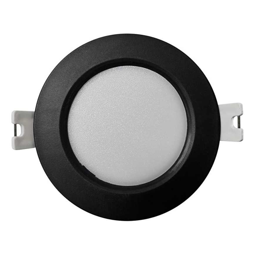 LED įleidžiamas lubinis šviestuvas CIRCLE LED/3W/230V 4000K diametras 9 cm juoda