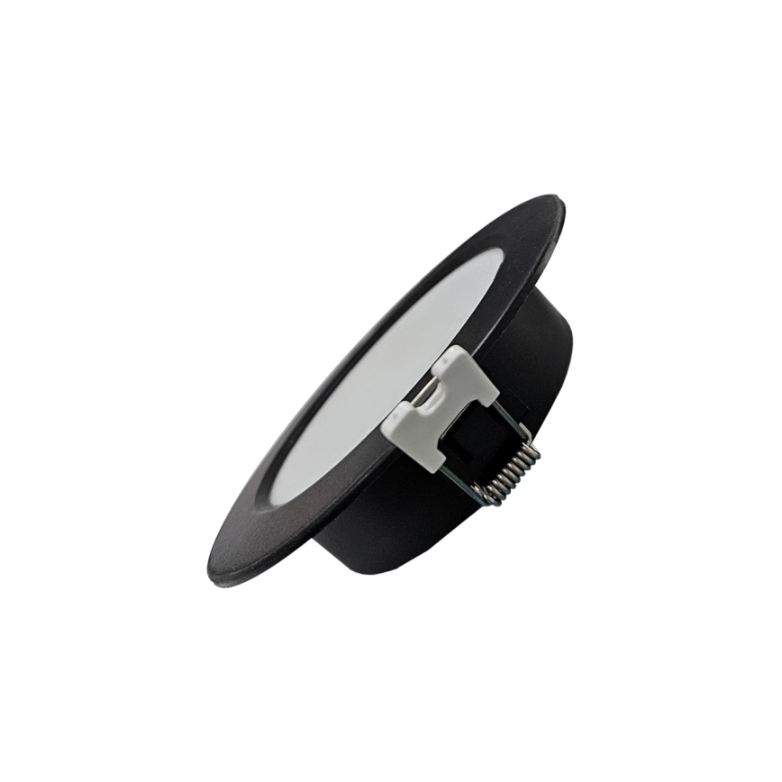 LED įleidžiamas lubinis šviestuvas CIRCLE LED/3W/230V 4000K diametras 9 cm juoda