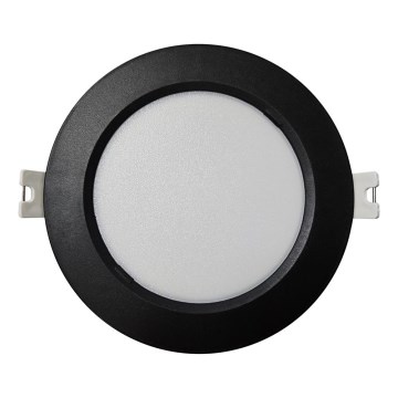 LED įleidžiamas lubinis šviestuvas CIRCLE LED/6W/230V 4000K diametras 12 cm juoda