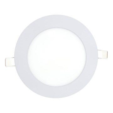 LED įleidžiamas lubinis šviestuvas CIRCLE LED/9W/230V 6500K diametras 14,5 cm balta