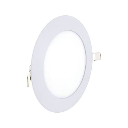 LED įleidžiamas lubinis šviestuvas CIRCLE LED/9W/230V 6500K diametras 14,5 cm balta