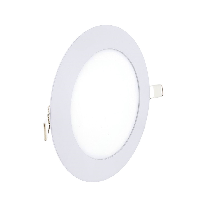 LED įleidžiamas lubinis šviestuvas CIRCLE LED/9W/230V 6500K diametras 14,5 cm balta