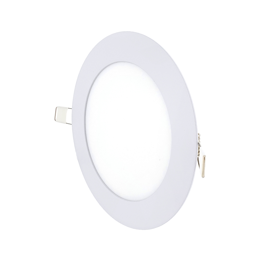 LED įleidžiamas lubinis šviestuvas CIRCLE LED/9W/230V 6500K diametras 14,5 cm balta