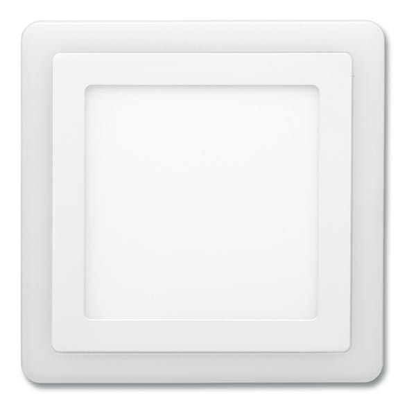 LED Įleidžiamas lubinis šviestuvas DUO LED/12W/230V + LED/4W