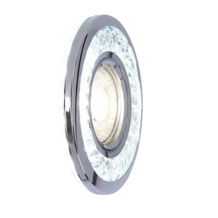 LED įleidžiamas lubinis šviestuvas EYE 1xGU10/50W + LED/3W/230V