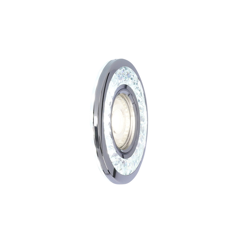 LED įleidžiamas lubinis šviestuvas EYE 1xGU10/50W + LED/3W/230V