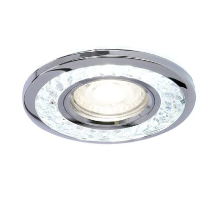 LED įleidžiamas lubinis šviestuvas EYE 1xGU10/50W + LED/3W/230V