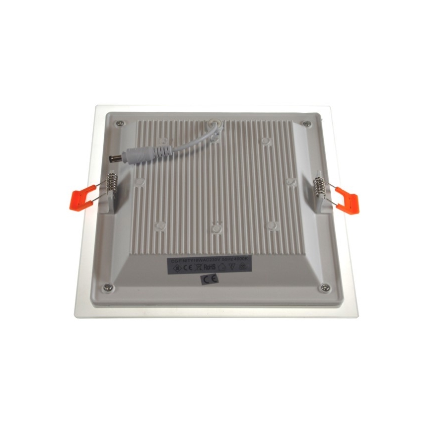 LED įleidžiamas lubinis šviestuvas FINITY LED/18W/230V 4000K