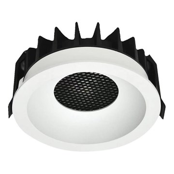 LED įleidžiamas lubinis šviestuvas LED/12W/230V 3000/4000/6400K ø 8,6 cm balta