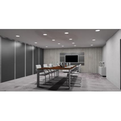 LED įleidžiamas lubinis šviestuvas LED/12W/230V