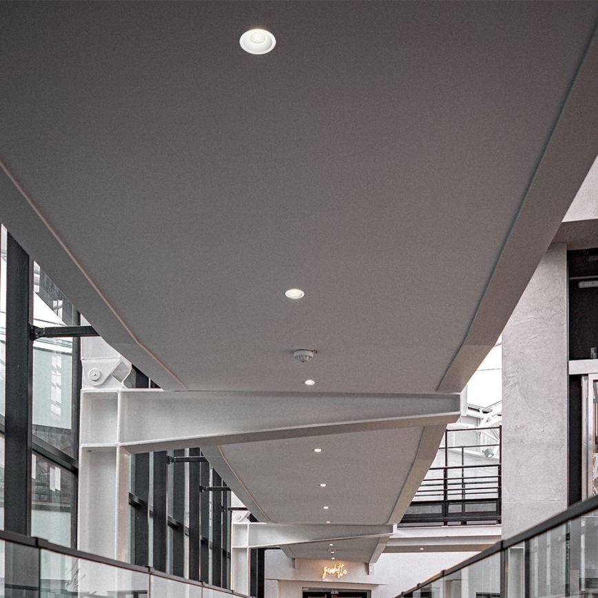 LED įleidžiamas lubinis šviestuvas LED/18W/230V 3000/4000/6400K diametras 10,6 cm balta