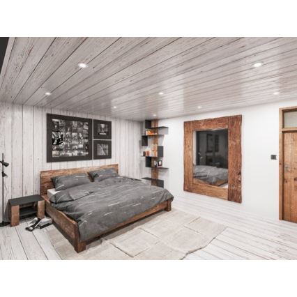 LED įleidžiamas lubinis šviestuvas LED/18W/230V 3000K diametras 11,5 cm balta