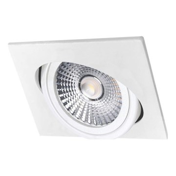 LED įleidžiamas lubinis šviestuvas LED/18W/230V 4000K 11,5x11,5 cm balta