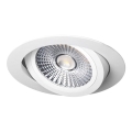 LED įleidžiamas lubinis šviestuvas LED/18W/230V 4000K diametras 11,5 cm balta
