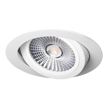 LED įleidžiamas lubinis šviestuvas LED/18W/230V 4000K diametras 11,5 cm balta