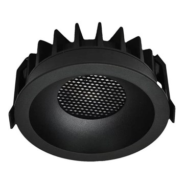 LED įleidžiamas lubinis šviestuvas LED/24W/230V 3000/4000/6400K ø 13,5 cm juoda