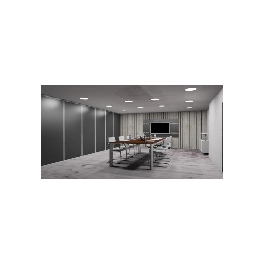 LED įleidžiamas lubinis šviestuvas LED/24W/230V