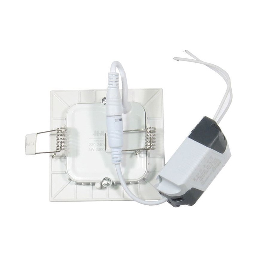 LED įleidžiamas lubinis šviestuvas LED/3W/230V 6000K