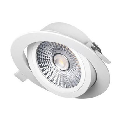 LED įleidžiamas lubinis šviestuvas LED/6W/230V 3000K diametras 8,5 cm balta