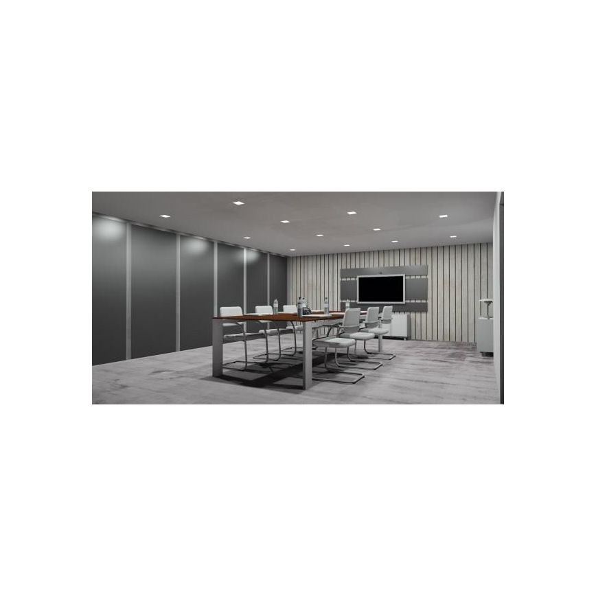 LED įleidžiamas lubinis šviestuvas LED/6W/230V