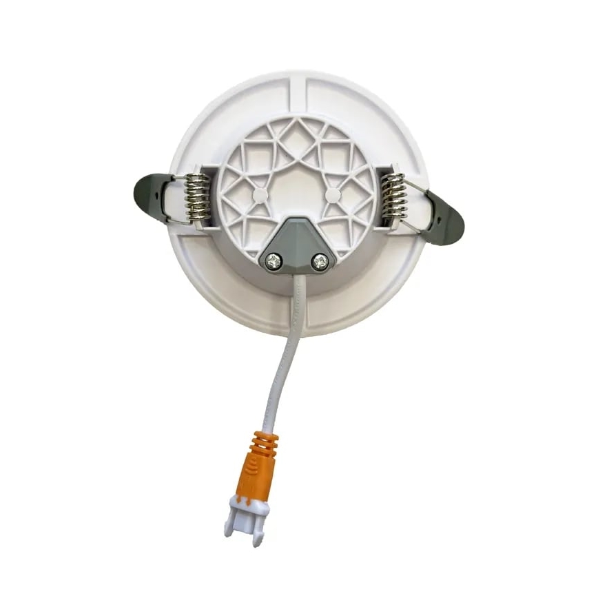LED įleidžiamas lubinis šviestuvas LED/7,5W/230V 4000K balta/auksas