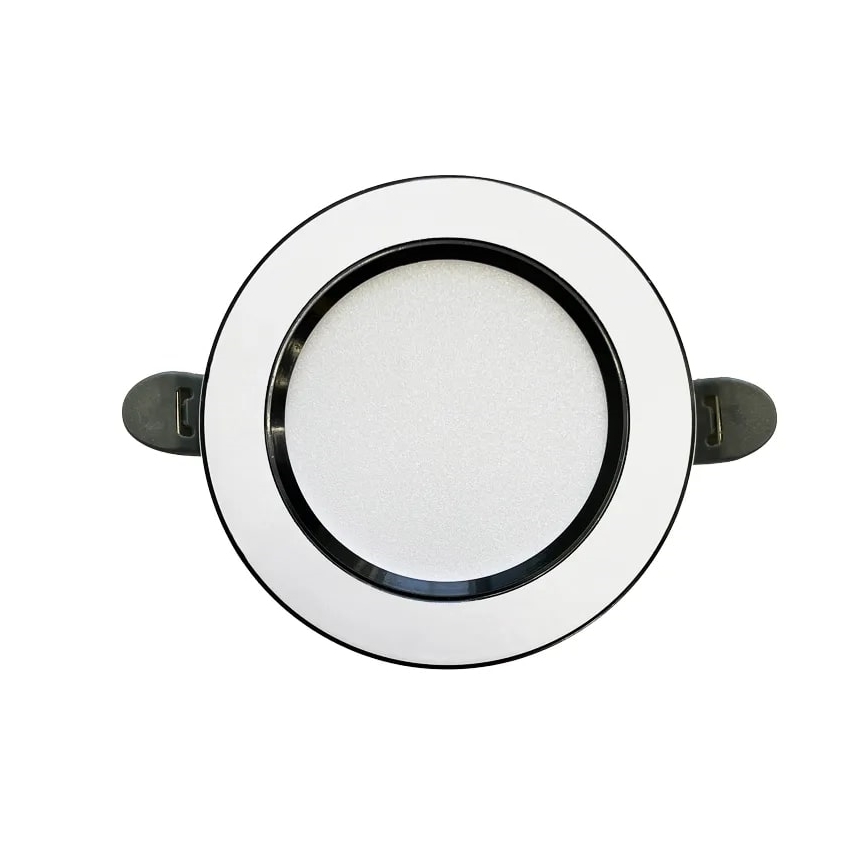 LED įleidžiamas lubinis šviestuvas LED/7,5W/230V 4000K balta/juoda