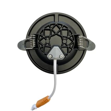 LED įleidžiamas lubinis šviestuvas LED/7,5W/230V 4000K juoda