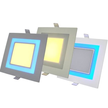 LED įleidžiamas lubinis šviestuvas PELLO LED/6W/230V 4500K mėlyna šviestuvas