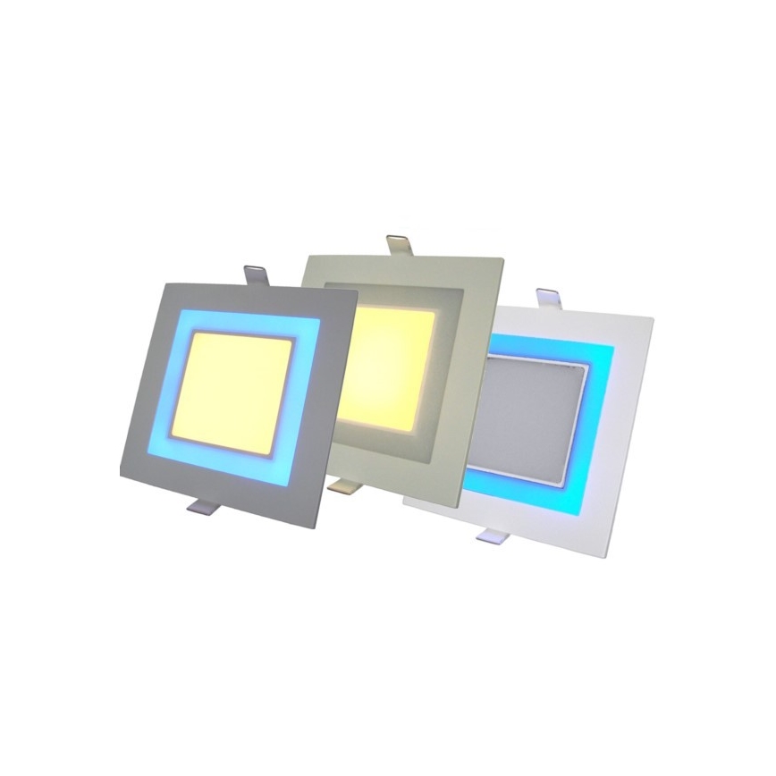 LED įleidžiamas lubinis šviestuvas PELLO LED/6W/230V 4500K mėlyna šviestuvas