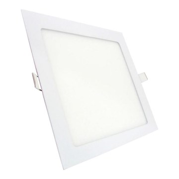 LED įleidžiamas lubinis šviestuvas QTEC LED/12W/230V 2700K 16,8x16,8 cm