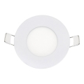 LED įleidžiamas lubinis šviestuvas QTEC LED/3W/230V 4200K diametras 8,3 cm