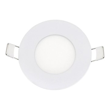 LED įleidžiamas lubinis šviestuvas QTEC LED/3W/230V 4200K diametras 8,3 cm