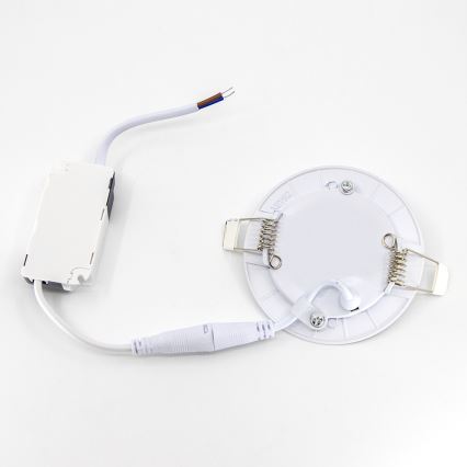 LED įleidžiamas lubinis šviestuvas QTEC LED/3W/230V 4200K diametras 8,3 cm