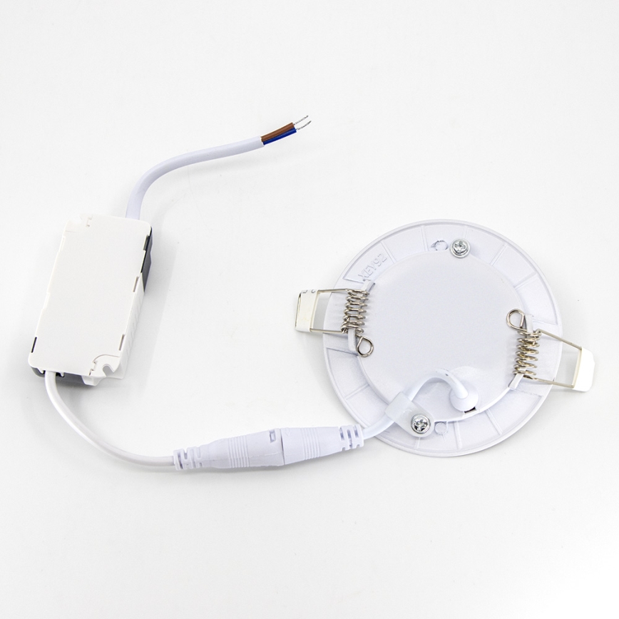 LED įleidžiamas lubinis šviestuvas QTEC LED/3W/230V 4200K diametras 8,3 cm