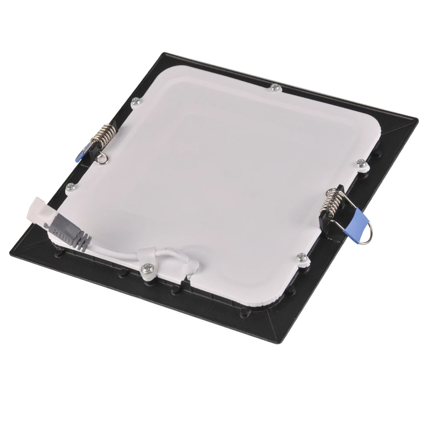 LED įleidžiamas lubinis šviestuvas RIGEL LED/10W/230V 4000K 16,8x16,8 cm juoda