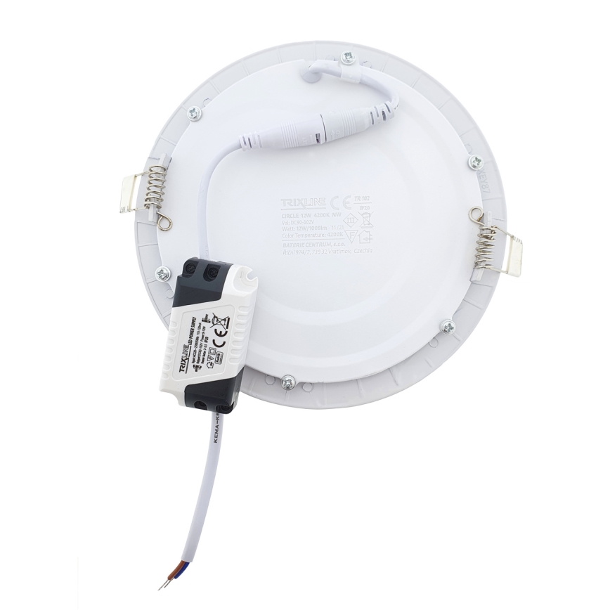 LED įleidžiamas lubinis šviestuvas ROUND LED/12W/230V 4200K