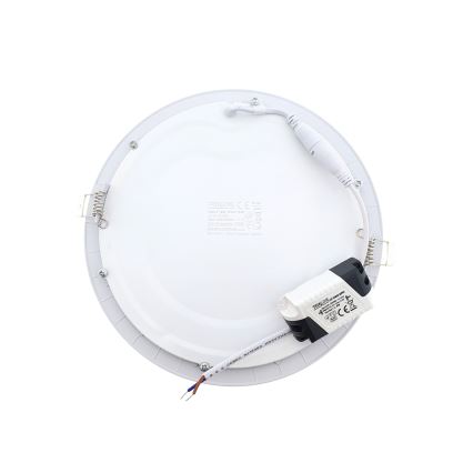 LED įleidžiamas lubinis šviestuvas ROUND LED/18W/230V 2700K