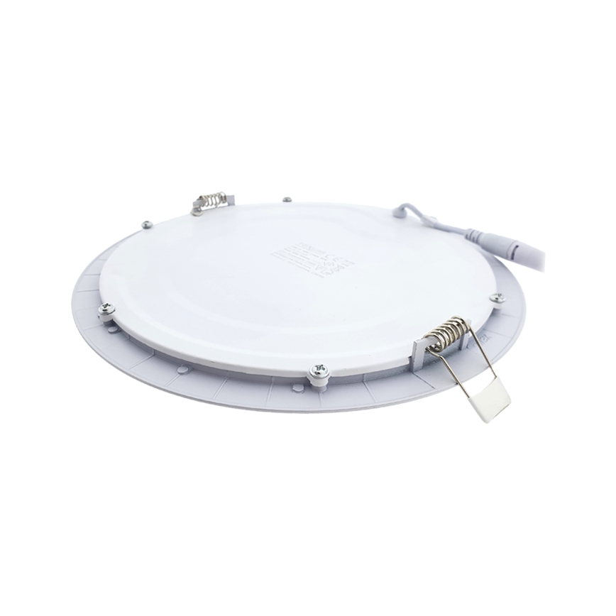 LED įleidžiamas lubinis šviestuvas ROUND LED/18W/230V 2700K