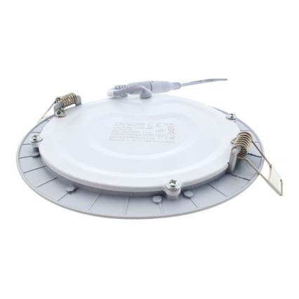 LED įleidžiamas lubinis šviestuvas ROUND LED/9W/230V 4200K