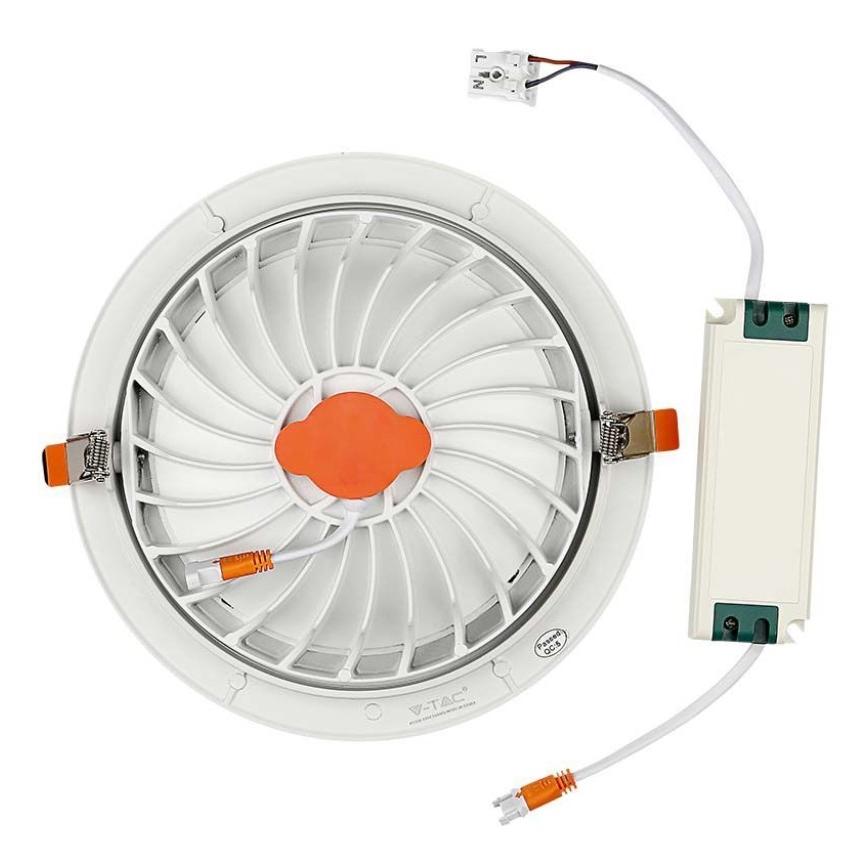 LED įleidžiamas lubinis šviestuvas SAMSUNG CHIP LED/20W/230V 3000K