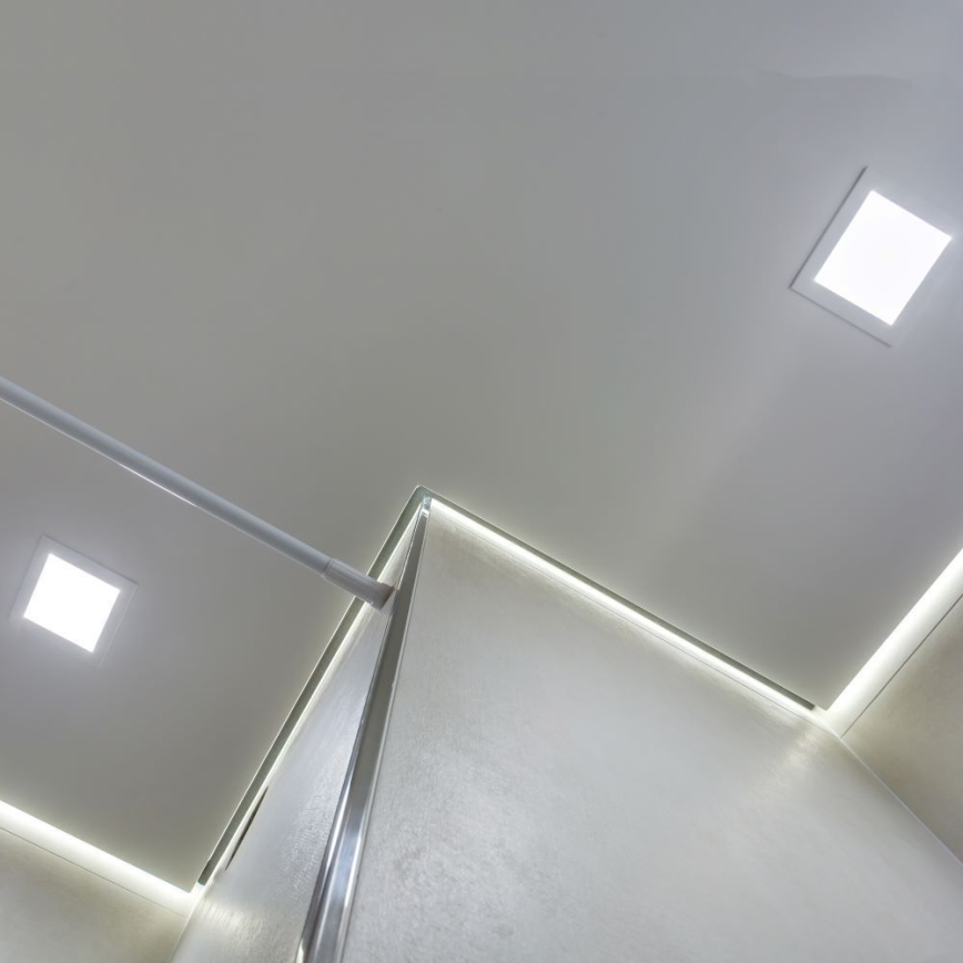 LED įleidžiamas lubinis šviestuvas SAMSUNG CHIP LED/24W/230V 3000K 29,5x29,5 cm balta
