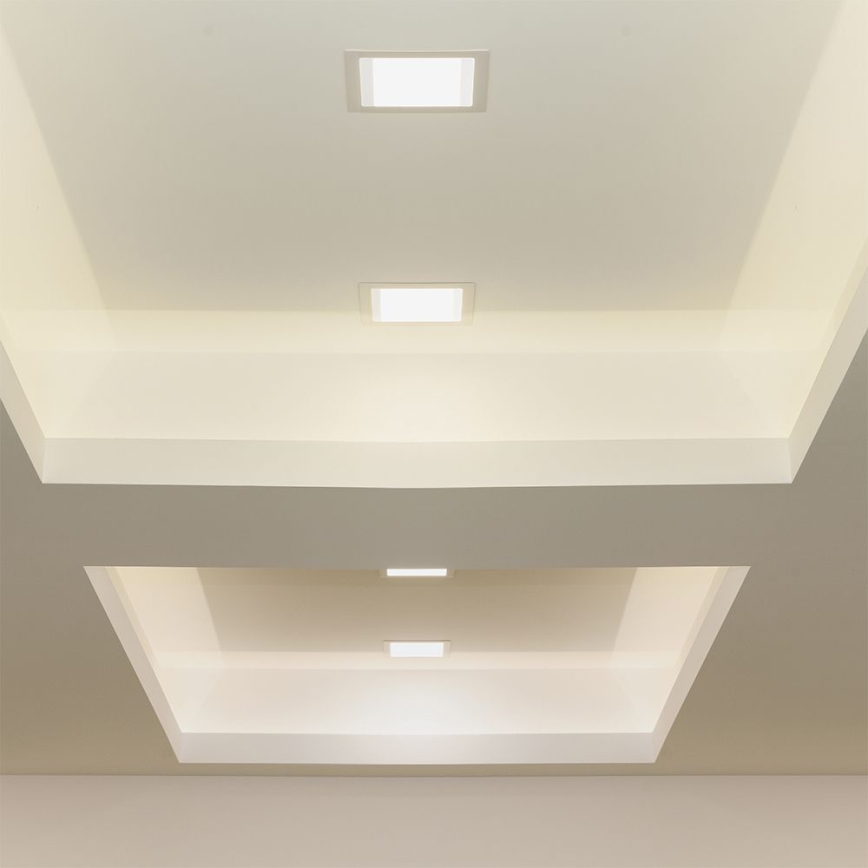 LED įleidžiamas lubinis šviestuvas SAMSUNG CHIP LED/24W/230V 3000K 29,5x29,5 cm balta