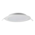 LED įleidžiamas lubinis šviestuvas SAMSUNG CHIP LED/24W/230V 6500K diametras 29,4 cm balta