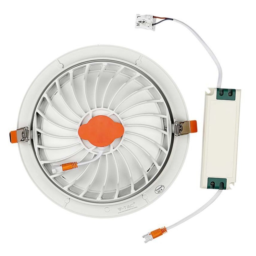 LED įleidžiamas lubinis šviestuvas SAMSUNG CHIP LED/30W/230V 3000K