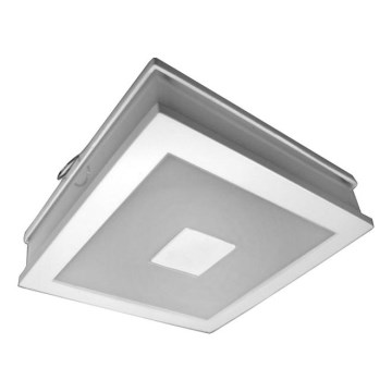 LED įleidžiamas lubinis šviestuvas SLATER LED/12W/230V 4500K 12x12 cm